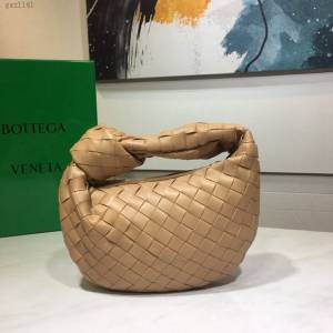 Bottega veneta高端女包 98080 寶緹嘉小號羊皮手工編織女包 BV爆款jodie新版本2代編織打結圓形hobo包  gxz1141