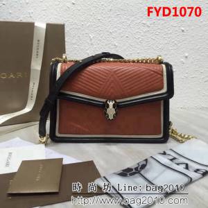 BVLGARI寶格麗 2018專櫃新型蛇頭包 蛇形繡線限定款 Serpenti Forever系列 286628 FYD1070