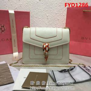 BVLGARI寶格麗 專櫃最新 閃電吊墜限量款 單層風琴包 B34559 FYD1286