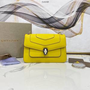 Bvlgari女包 寶格麗雙層最新季節限定款 經典蛇首搭扣 Serpenti Forever系列鏈條斜挎包 B290323  fyd1549