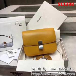 CELINE賽琳原單 訂製版box手搓紋牛皮復古豆腐包 SL1398
