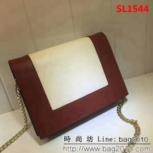 CELINE賽琳原單 Celine frame 拼色鏈條包 SL1544
