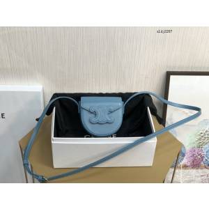 Celine專櫃2022新款BESACE迷你牛皮手袋 賽琳Min單肩斜挎女包 sldj2267