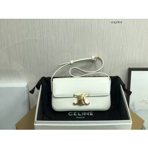 Celine專櫃2022新款Triomphe Shoulder Bag 194143 賽琳最新款凱旋門腋下包 sldj2414