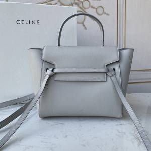 Celine女包 賽琳經典款大號女包 Celine belt bag 掌紋牛皮鯰魚包 189103  slyd2197