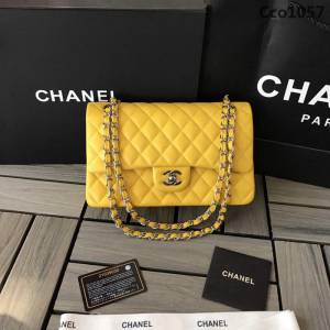 CHANEL香奈兒 独家背景实拍 小香cf系列 1112#经典款 時尚百搭 鏈條單肩斜挎包  Cco1057