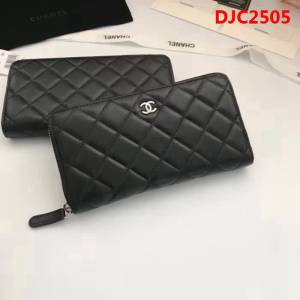 CHANEL香奈兒 頂級原單 原廠綿羊皮 女款拉鏈錢包 A50097  DJC2505