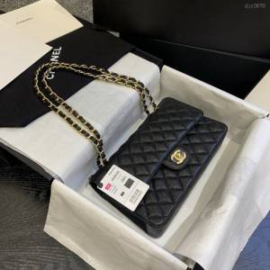 Chanel女包 01112 香奈兒經典CF款 頂級複刻手工制 Chanel鏈條單肩斜挎女包  djc3878