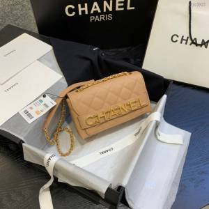 Chanel女包 AS1490 Chanel鏈條女包 香奈兒2020年春夏爆款單肩斜挎字母包 小香最新火爆款  djc3923