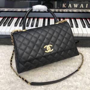 Chanel女包 92991 Chanel鏈條包 小顆粒球紋皮 最頂級複刻手工製作 香奈兒爆款手提女包  djc3945