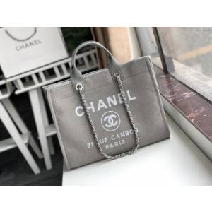 Chanel女包 66941 香奈兒經典款沙灘包 Chanel帆布購物袋  djc4028