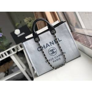 Chanel女包 66941 香奈兒經典款沙灘包 Chanel帆布購物袋  djc4033