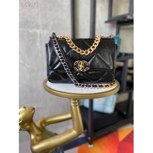 Chanel女包 香奈兒專櫃2020秋冬款19Bag AS1160油蠟皮 Chanel大菱格紋鏈條女包  djc4307