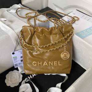 Chanel專櫃新款22bag鏈條女包 香奈兒23SAS3980迷你版mini22肩背包 djc5557