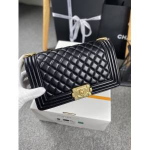Chanel專櫃新款鏈條女包 香奈兒67086原單羊皮單肩斜挎包 djc6281