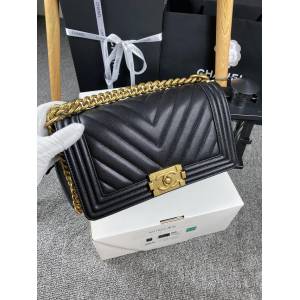 Chanel專櫃新款鏈條女包 香奈兒67086V格細球紋leboy系列小牛皮單肩斜挎包 djc6284