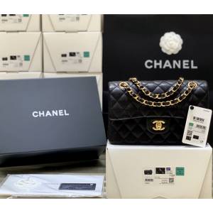 Chanel專櫃全新至尊版本CF鏈條斜挎女包 香奈兒A01112經典原廠皮手袋中號口蓋包 djc6700