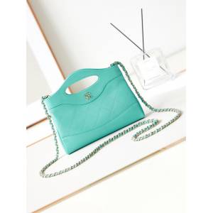 Chanel專櫃24C新款鏈條女包 香奈兒31bag nano手拎包AS3656 djc7201