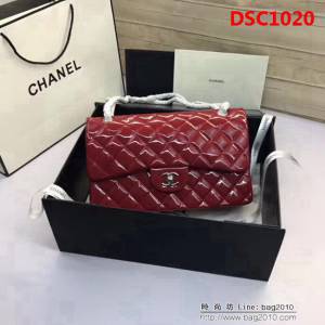 香奈兒CHANEL 升級版A1113全新經典金銀鏈條單肩斜挎包 DSC1020