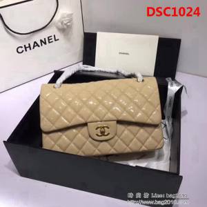 香奈兒CHANEL 升級版A1113全新經典金銀鏈條單肩斜挎包 DSC1024