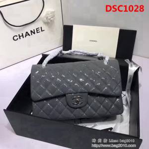 香奈兒CHANEL 升級版A1113全新經典金銀鏈條單肩斜挎包 DSC1028