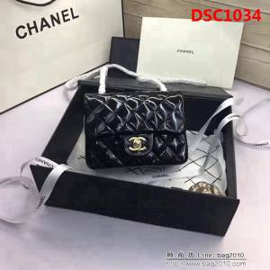 香奈兒CHANEL 升級版A1115金銀鏈條單肩斜挎包 DSC1034
