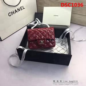 香奈兒CHANEL 升級版A1115金銀鏈條單肩斜挎包 DSC1036