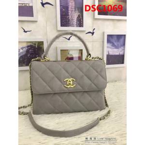 香奈兒CHANEL 92236 2018秋冬小羊皮手提肩背斜背鏈條包 DSC1069