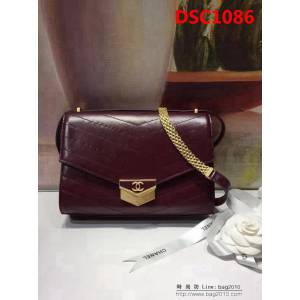 香奈兒CHANEL57491CHANEL 2018新品漢堡系列專櫃最新版肩背斜跨晚宴包 DSC1086