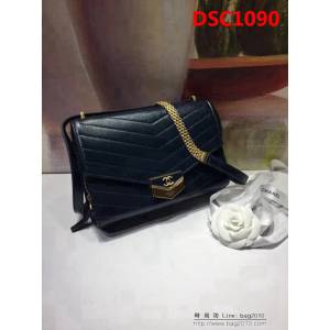 香奈兒CHANEL57491CHANEL 2018新品漢堡系列專櫃最新版肩背斜跨晚宴包 DSC1090