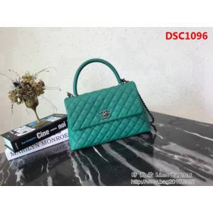 香奈兒CHANEL大號Chanel Coco handle全新頂級翻蓋單肩鏈條手柄包 肩帶可拆卸 DSC1096
