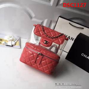 香奈兒CHANEL 化妝包的包型18SS ACT1 雙肩背包 DSC1127