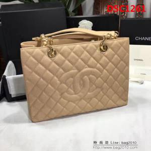香奈兒CHANEL 50995 經典系列 魚子醬牛皮時尚休閒手提單肩包 DSC1261