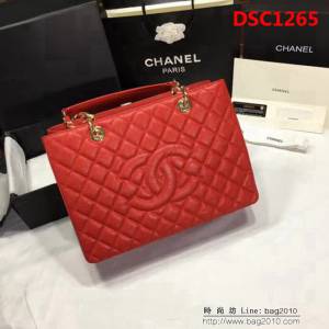 香奈兒CHANEL 50995 經典系列 魚子醬牛皮時尚休閒手提單肩包 DSC1265
