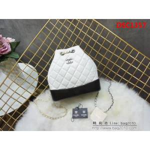 香奈兒CHANELChane Gabrielle2018新款雙肩背囊款流浪背包 DSC1357