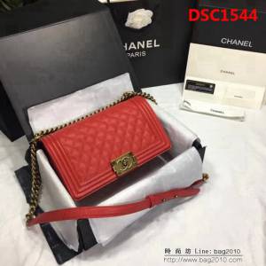 香奈兒CHANEL 67086 經典辣媽款 菱格鏈條斜挎包leboy原單系列時尚百搭 DSC1544