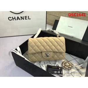 香奈兒CHANEL 升級版A1116m全新經典金銀鏈條單肩斜挎包 DSC1641