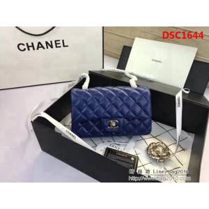 香奈兒CHANEL 升級版A1116m全新經典金銀鏈條單肩斜挎包 DSC1644