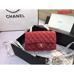 香奈兒CHANEL 升級版A1116m全新經典金銀鏈條單肩斜挎包 DSC1646