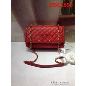 香奈兒CHANEL 93340正品開模定制菱格單肩斜挎鏈條包 DSC1695