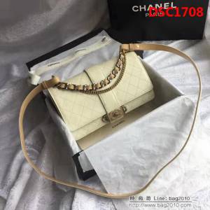 香奈兒CHANEL 57577 2018秋冬新款肩背小挎包正品打版DSC1708