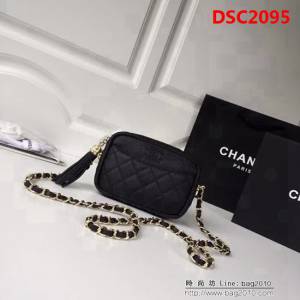香奈兒CHANEL CHANE牛皮鏈條相機包 復古相機包DSC2095