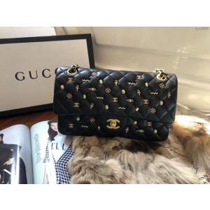 Chanel女包 Chanel 2.55系列 Chanel雙蓋頭女包 香奈兒鏈條單肩包  djc2909