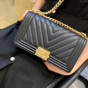 Chanel女包 67086 小香暢銷經典款 大V格 香奈兒鏈條女包 Chanel單肩包  djc3225