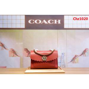 COACH蔻馳 女士立體花朵 鎖扣復古斜挎鏈條包 26733 Parker手袋款型  Chz1020