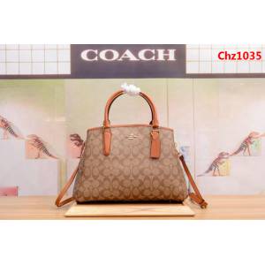 COACH蔻馳 最新款 C家戴妃拼色 單肩斜挎女包 F57492 今年的流行系列  Chz1035