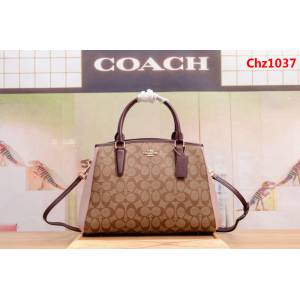 COACH蔻馳 最新款 C家戴妃拼色 單肩斜挎女包 F57492 今年的流行系列  Chz1037