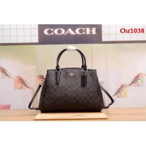 COACH蔻馳 最新款 C家戴妃拼色 單肩斜挎女包 F57492 今年的流行系列  Chz1038