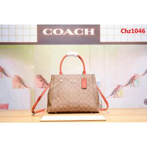 COACH蔻馳 56727 多功能貴婦包 包身有型 經典coach大c紋  Chz1046