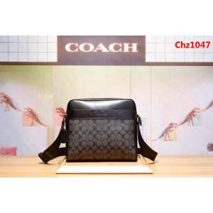 COACH蔻馳 28456 專櫃最新款 長方形 潮流男士單肩-斜挎包 專櫃今年主打款式  Chz1047